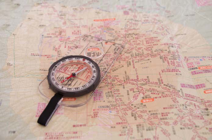 登山地図
