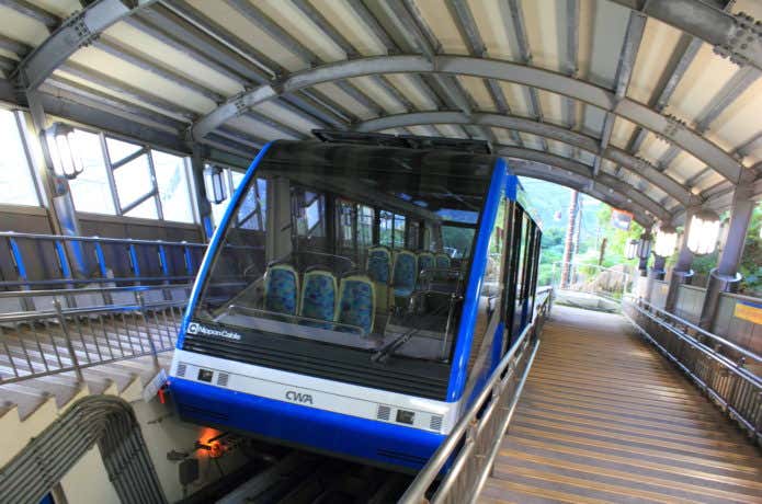 皿倉山ケーブルカー