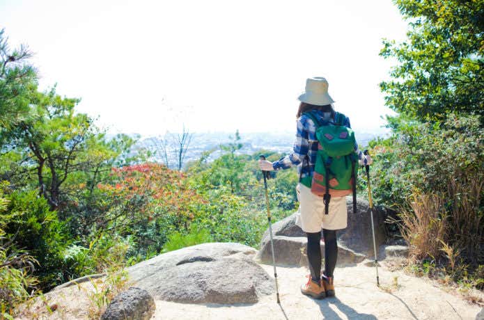 標高差の少ない百名山
