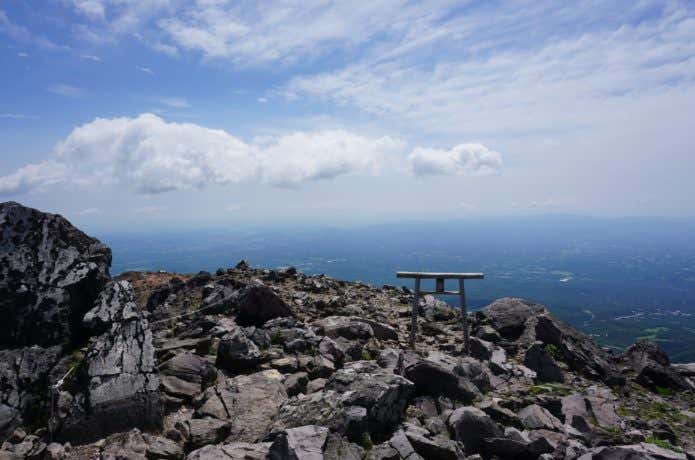 茶臼岳山頂からの眺め