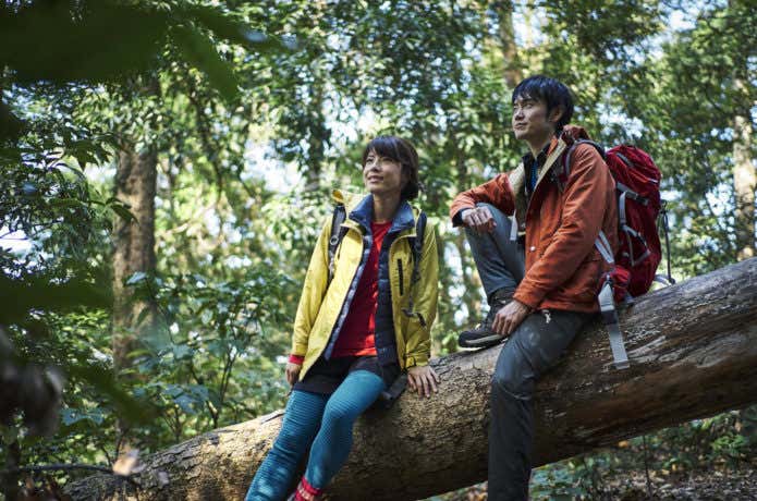 大阪　登山　登山者