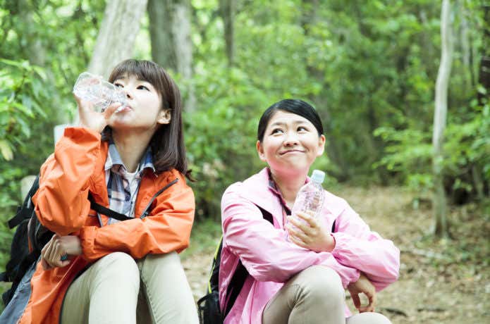 登山　水分