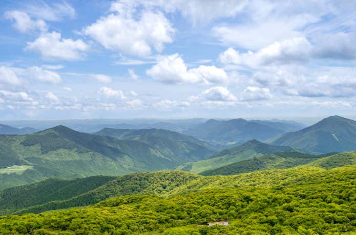 道後山山頂からの画像