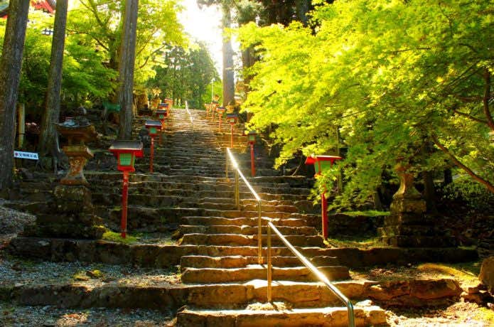 英彦山の階段