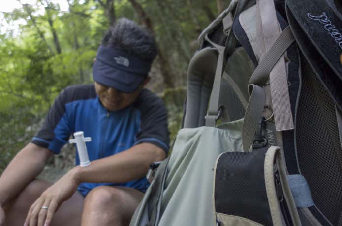 登山　水分
