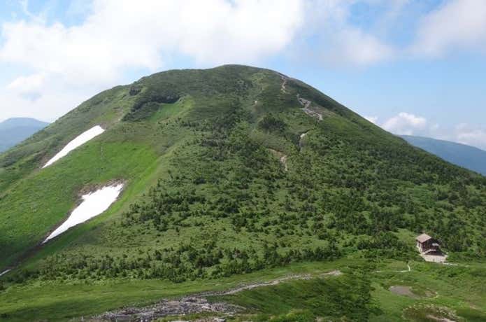 大岳山頂部