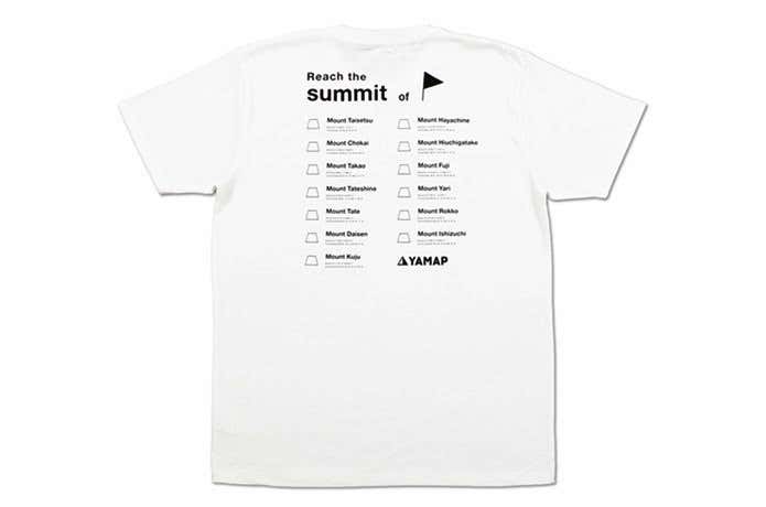 ヤマップ×グラニフ　Tシャツデザイン