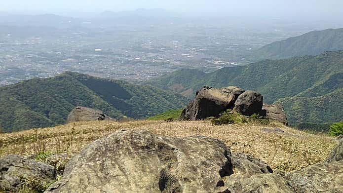 福智山山頂からの眺め