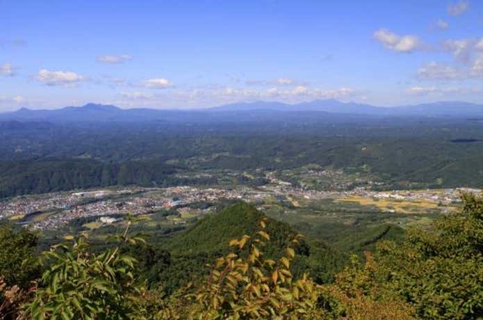名久井岳山頂