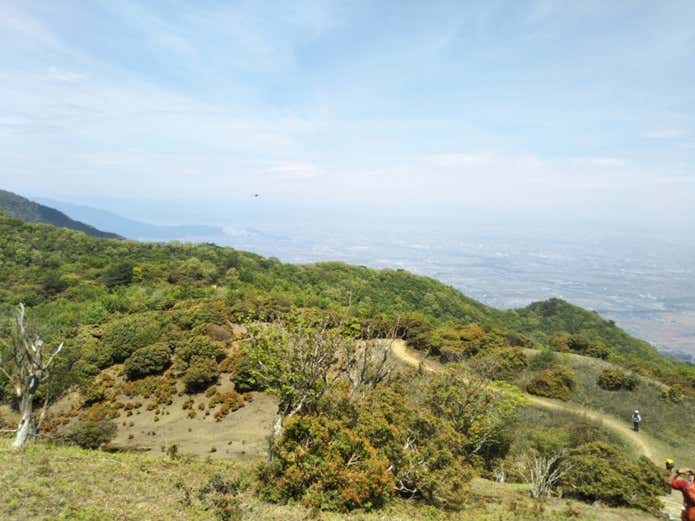 コース途中からの眺め