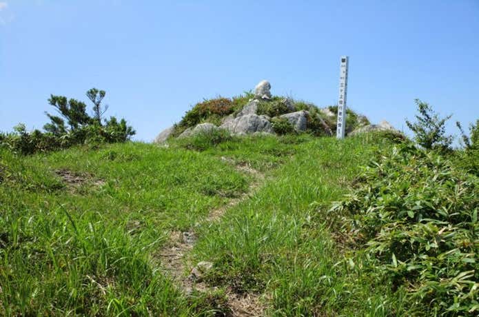 岡山登山　三ヶ上山頂