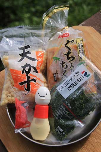ちくわの磯辺揚げ風材料