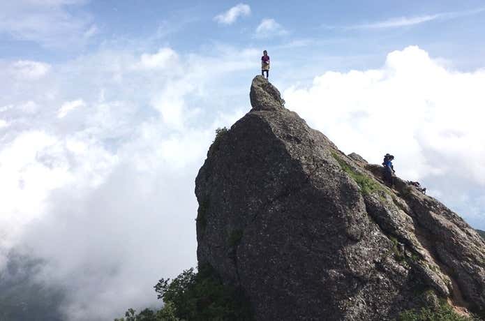 登山中の危険行為