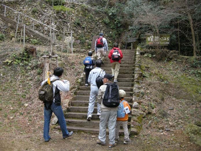 1.めい想の小径登山口の画像