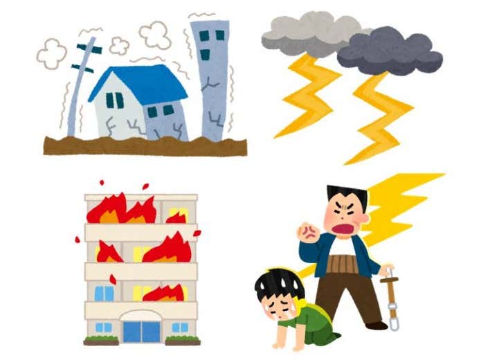 地震雷火事親父