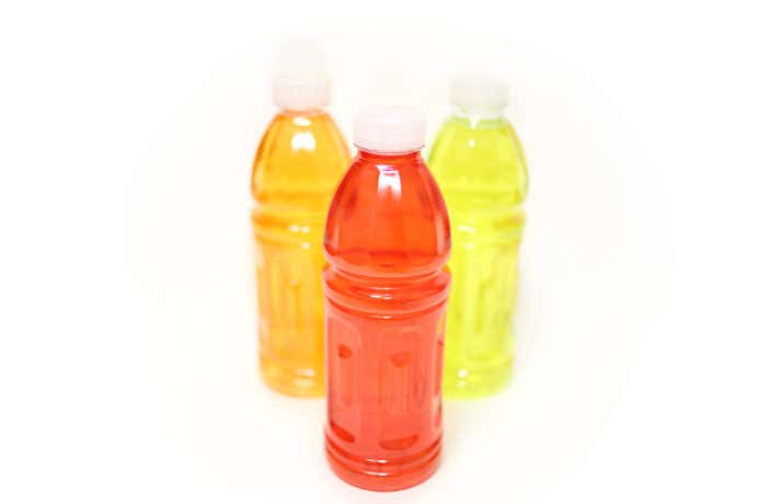 ペットボトルのドリンク