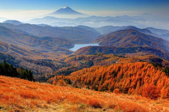 大菩薩嶺からの眺め