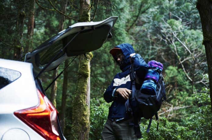 岡山 登山 車