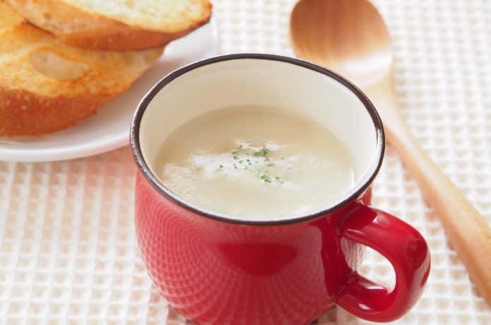 茹で汁　スープ