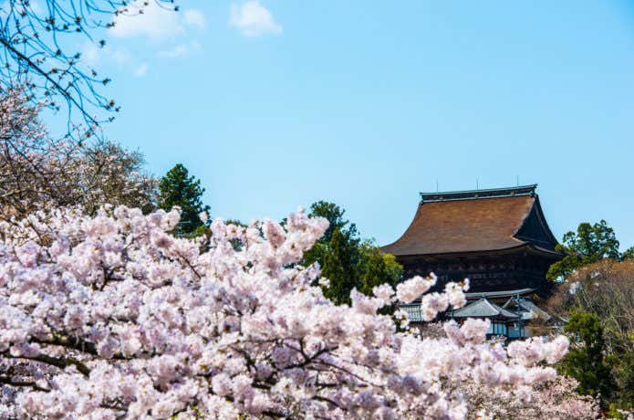奈良　山　金峯山寺蔵王堂