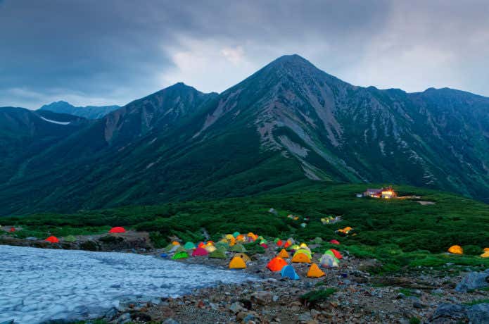 テント　登山