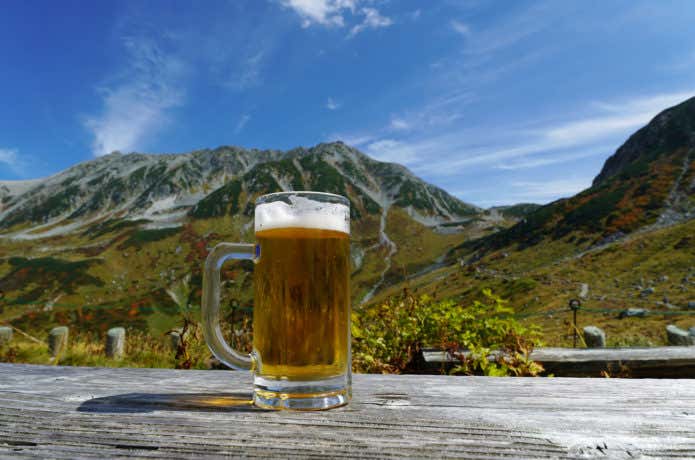 山頂ビール