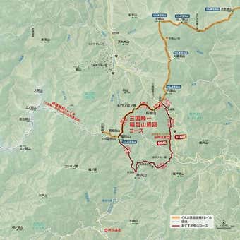 三国峠・稲包山　マップ
