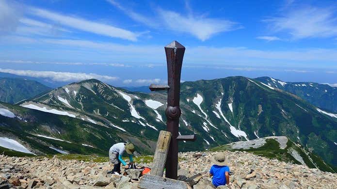 小蓮華山　景色