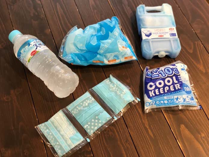 100円ショップの保冷剤