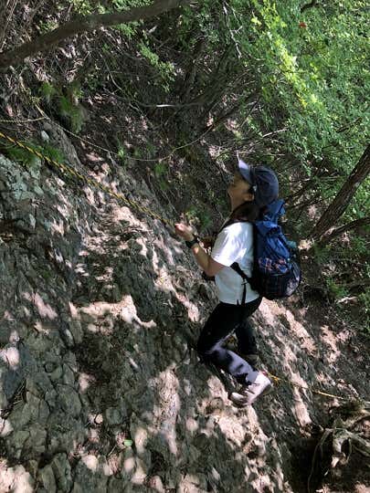 とある登山道にて