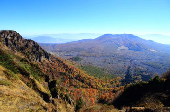 戸隠山山頂からの眺め