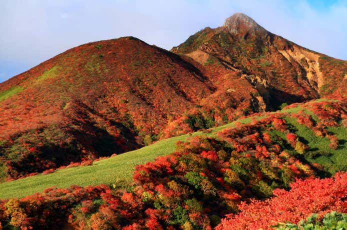 紅葉の那須・朝日岳