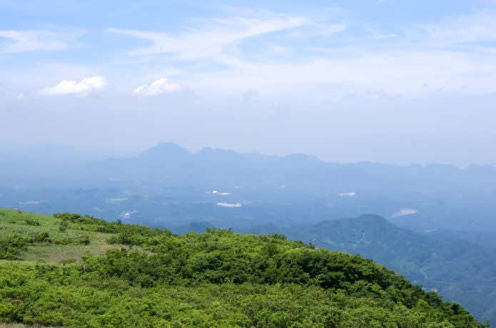 三瓶山 山頂からの景色