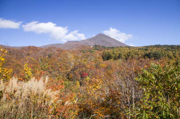 磐梯山 秋 紅葉
