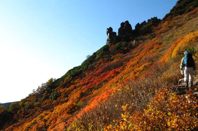紅葉　黒岳