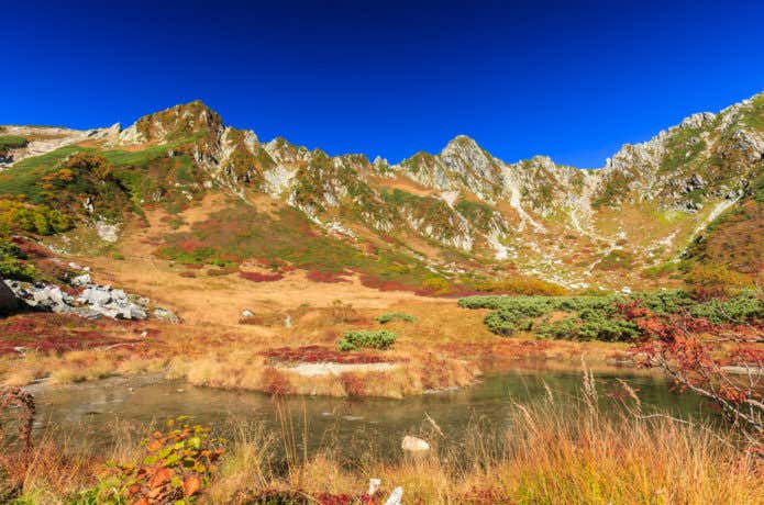剣ヶ池の紅葉