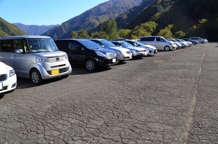 満車の駐車場