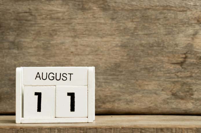 8月11日山の日