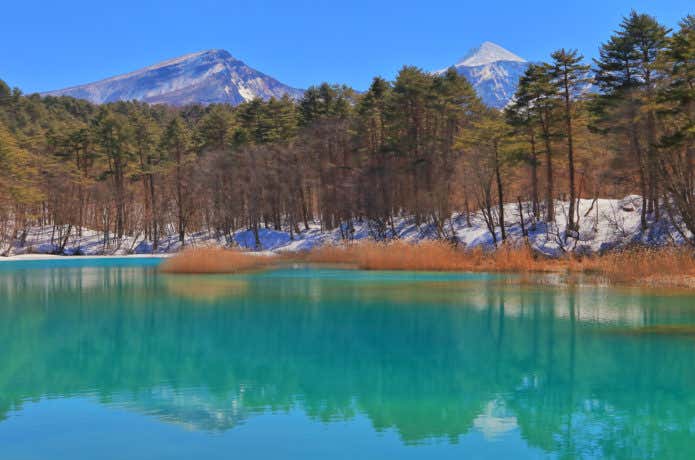 五色沼 瑠璃沼