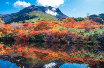 紅葉の那須岳
