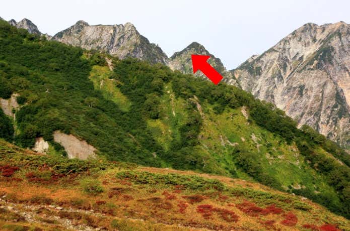 Ⅰ峰への登りポイント