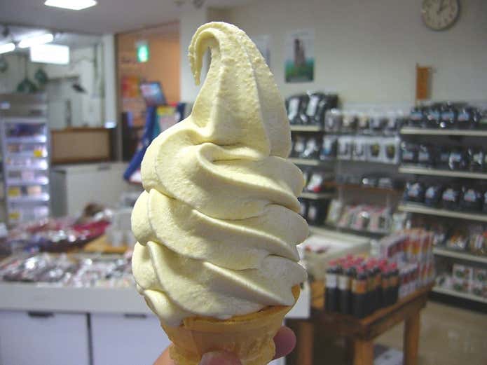 コンブソフトクリーム