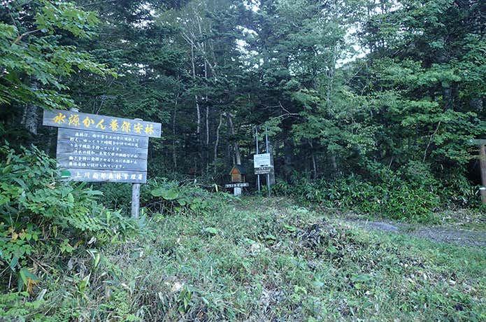 富良野岳・登山口