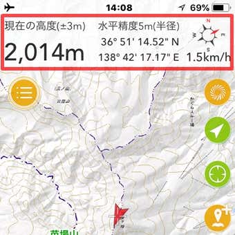 アプリの位置情報
