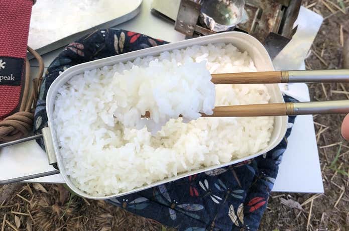 メスティンの炊飯