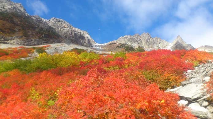 紅葉期の涸沢