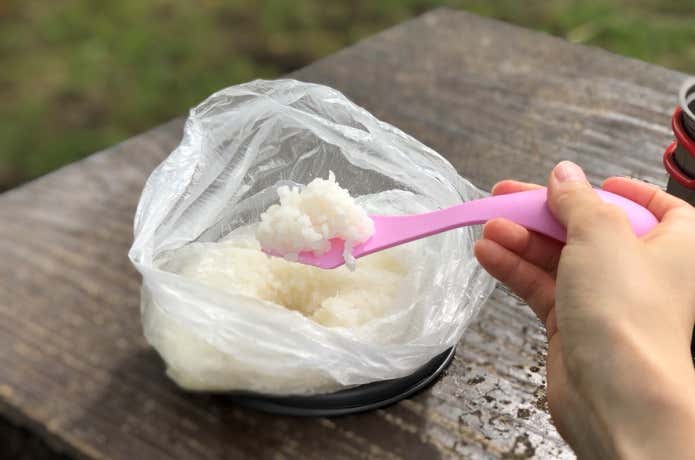 ポリ袋レシピ（炊飯）