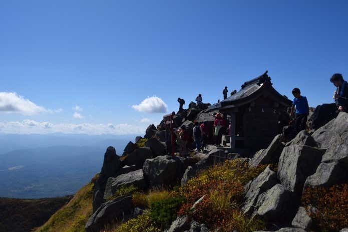 岩木山山頂の祠