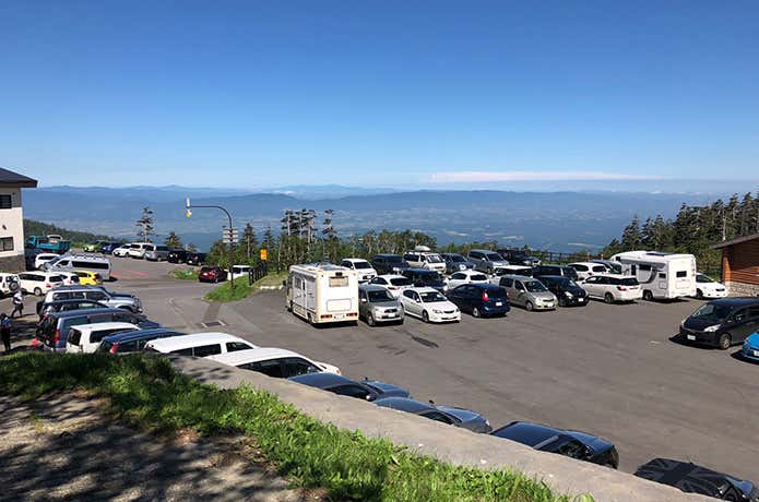 富良野岳駐車場