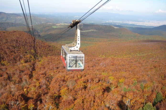八甲田山ロープウェイ 紅葉